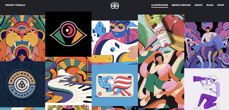 Pavlov Visuals' portfolio